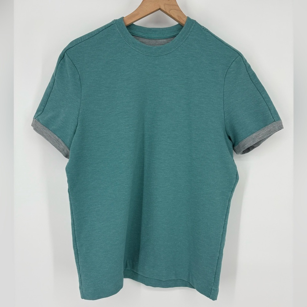 Lululemon Mens Double Knit Short Sleeve Shirt‎ Top